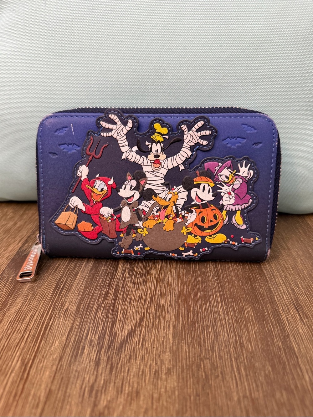 Loungefly Disney Mickey and Friends Halloween Zip Wallet